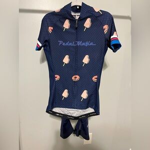 Pedal Mafia Cycling kit Jersey and bib shorts